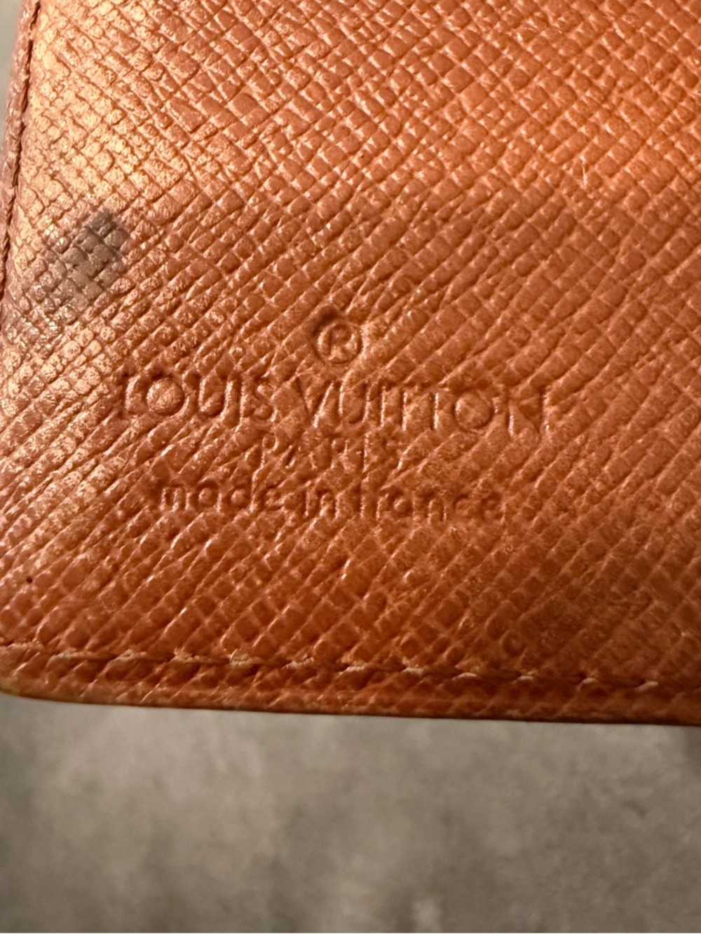 Louis Vuitton w COA Vintage Monogram Marco bifold wallet - Picture 3 of 10